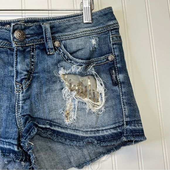 Silver size 28 "Courtney" shorts! - Picture 4 of 13